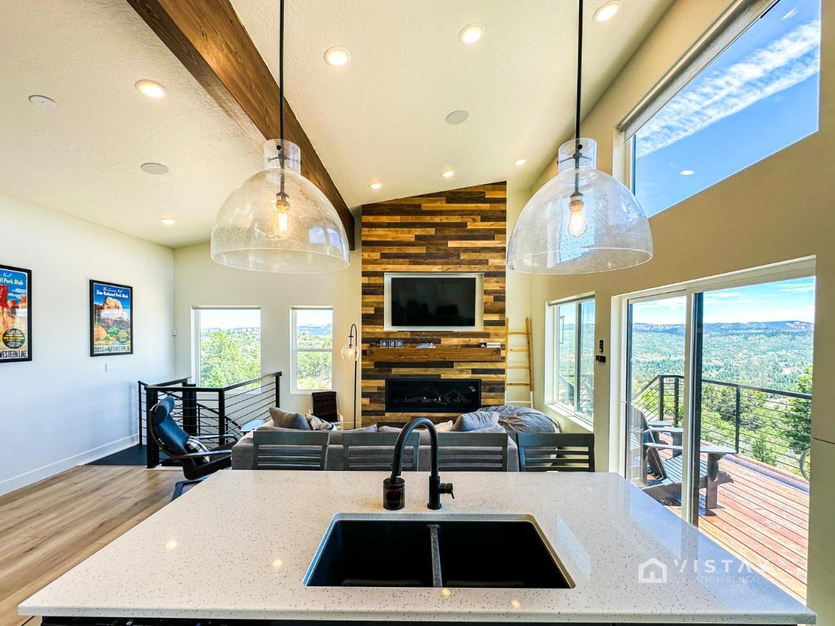 Bryce View Cabin - New Cabin With Amazing Views! Alton Exteriör bild
